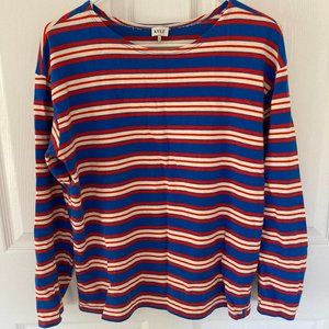 KULE striped long-sleeve tee in Large